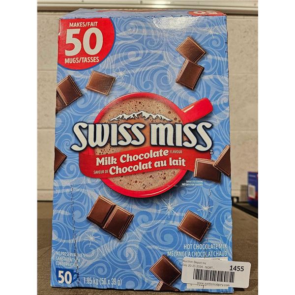 Swiss Miss Milk Chocolate Hot Chocolate Mix (50 x 39g)