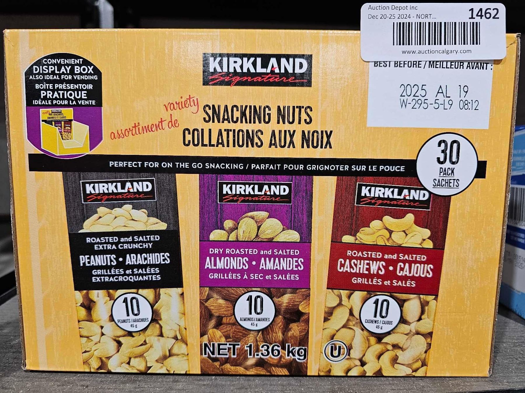 Kirkland Snacking Nuts Variety Pack 30pks kirkland-snacking-nuts-variety-pack-30pks