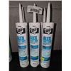 Image 1 : DAP White Acrylic Latex Caulk plus silicone (6 x 300ml)