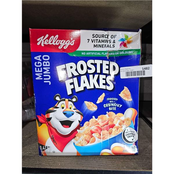 Kellogg's Mega Jumbo Frosted Flakes Cereal (1.41kg)