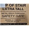 Image 3 : Regalo top of stair Extra Tall Metal Walk Through Safety Gate  Model: 1235 DS