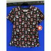 Image 1 : Frenchie Christmas Scrub top (XS)