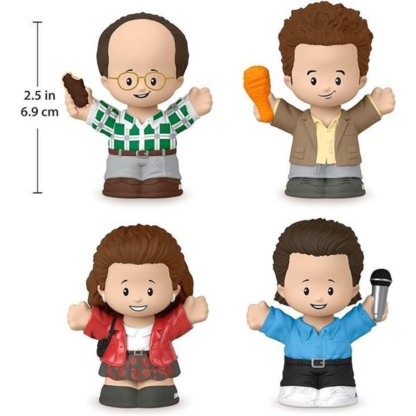 Little People Collector Seinfeld TV Series Special Edition Figure Set, 4 Characters for Adults & Fan