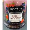 Image 2 : Tuscany Candle Premium Marbled Wax Fruit Smoothie Juicy Strawberries, Blueberries & Raspberries 510g
