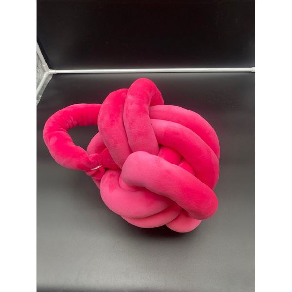 Hand Knot Cushion Sofa Throw Pillow Round Handmade Knotted Ball Car Bedding Stuffed Pillow Living Ro