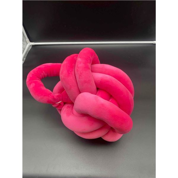 Hand Knot Cushion Sofa Throw Pillow Round Handmade Knotted Ball Car Bedding Stuffed Pillow Living Ro