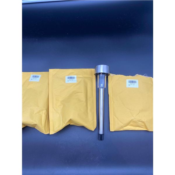 NEW Outdoor Solar Post Lights LOT OF 3