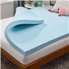 Image 1 : Linenspa 3 Inch Memory Foam Mattress Topper, Gel Infused Queen Mattress Topper