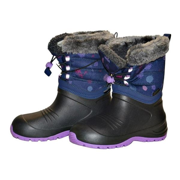 XMTN Purple Violet Kids Winter Boots Size 3