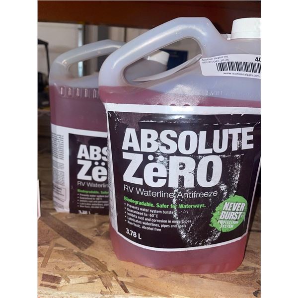 Absolute Zero RV Waterline Anit-Freeze 2 x 3.78L