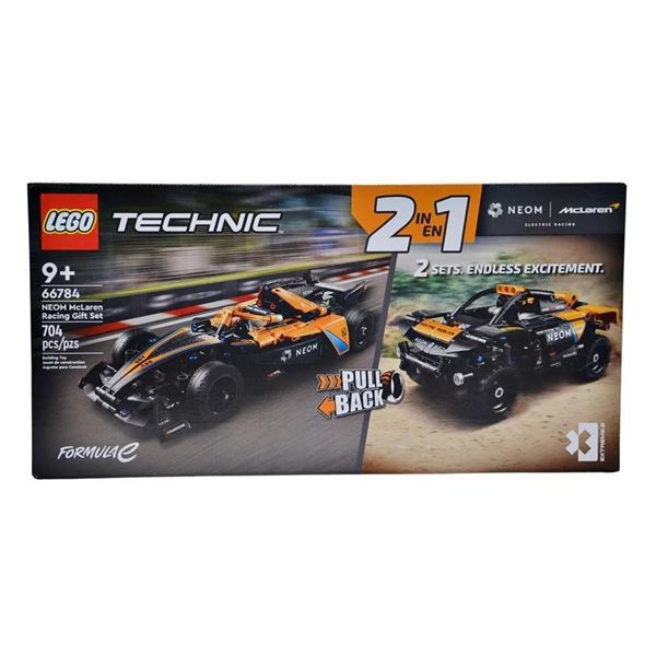 Lego Technic 2 in 1 Neom McLaren Racing Gift Set 704pcs