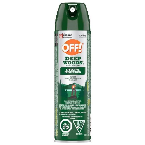 SC Johnson OFF! Deep Woods Insect Repellent 3 x 255g