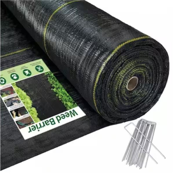 Weed Barrier Platinum Commercial Grade Woven Landscape Fabric 1.14M x 60.96M