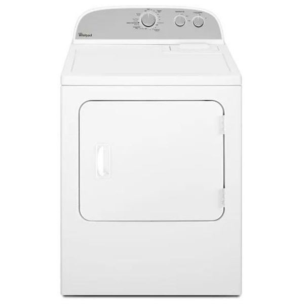 Whirlpool Gas Dryer, YWED4815EW2 29 inch Width, 7.0 cu. ft. Capacity, 4 Temperature Settings, Steel 