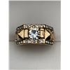 Image 4 : Gents 14K GP Multistone Sculpted Dress Ring