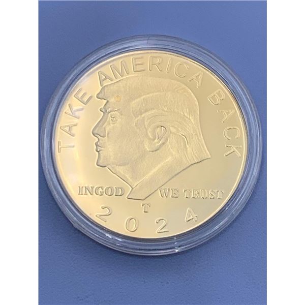 Take America Back 2024 Donald Trump Presidential Cased Commemorative