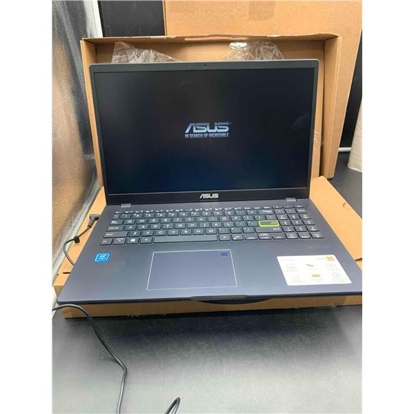 ASUS L510M Notebook PC Computer in Box, Plugged in and lights up. please plan to inspect to verify s