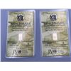Image 1 : Pure .999 Silver Lot of 2- 1 grain Wafer Bars