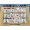 Image 1 : Genuine Birthstones and the year Month Chart