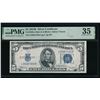 Image 1 : 1934B $5 Silver Certificate PMG 35