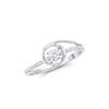 Image 1 : 14KT White Gold 0.36ctw Diamond Ring