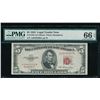 Image 1 : 1953 $5 Legal Tender Note PMG 66EPQ