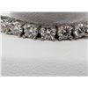 Image 5 : Plated Rhodium 7.0ctw White E-F Fire Moissanite Bracelet