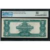 Image 2 : 1899 $2 Mini Porthole Silver Certificate PMG 35EPQ