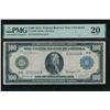 Image 1 : 1914 $100 Cleveland FRN PMG 20