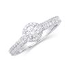 14KT White Gold 0.53ctw Diamond Ring