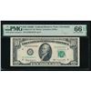 1950D $10 STAR Cleveland FRN PMG 66EPQ