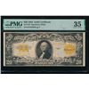 1922 $20 Gold Certificate PMG 35