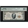 1929 $10 Souderton PA National PMG 65EPQ