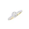 Image 1 : 14KT Yellow Gold 0.53ctw Diamond Ring