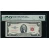 Image 1 : 1953 $2 Legal Tender Note PMG 65EPQ