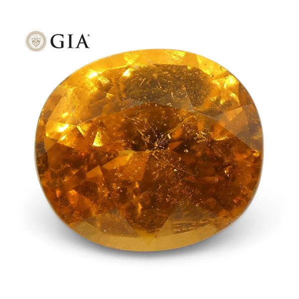 Beautiful GIA Certified 2.11 Ct Natural Garnet