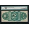 Image 2 : 1869 $2 Legal Tender Note PMG 50EPQ