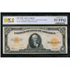 Image 1 : 1922 $10 Gold Certificate PCGS 53PPQ