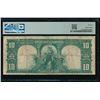 Image 2 : 1901 $10 Bison Legal Tender Note PMG 20