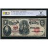 Image 1 : 1907 $5 Legal Tender Note PMG 25