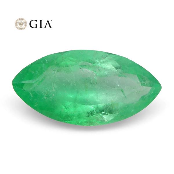 Gorgeous 1.68 Ct GIA Certified Natural Emerald