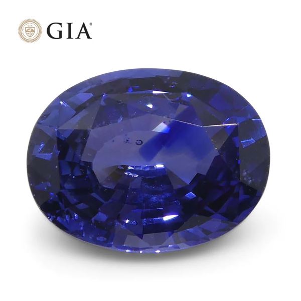 GIA Certified 2.45Ct Natural Sapphire