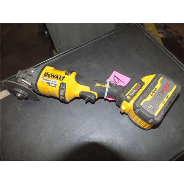 Dewalt Brushless 60 Volt Grinder