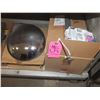 Image 1 : Box Of P-100 Respirator Filters & Round Mirror