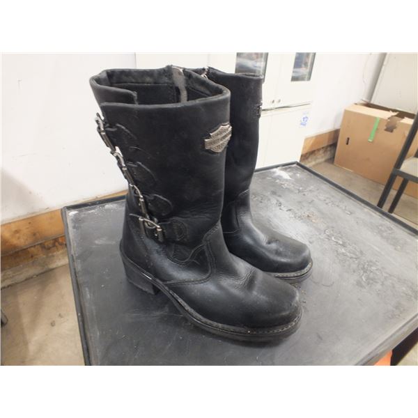Ladies Harley Davidson Boots
