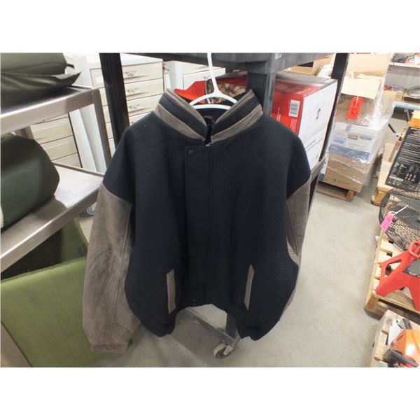 2 XL Black & Brown Jacket