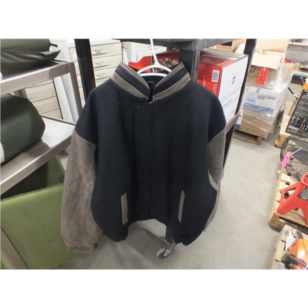 2 XL Black & Brown Jacket