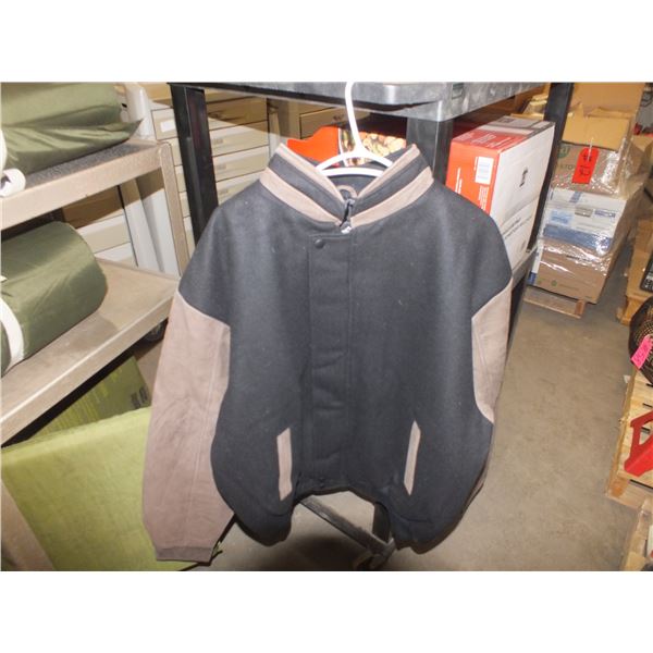 2 XL Black & Brown Jacket