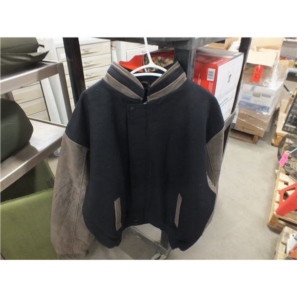 2 XL Black & Brown Jacket