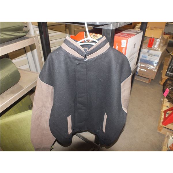 2 XL Black & Brown Jacket